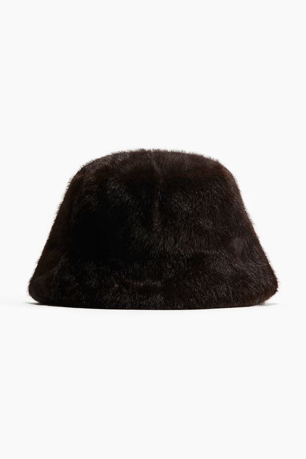 Sombrero bucket efecto peludo