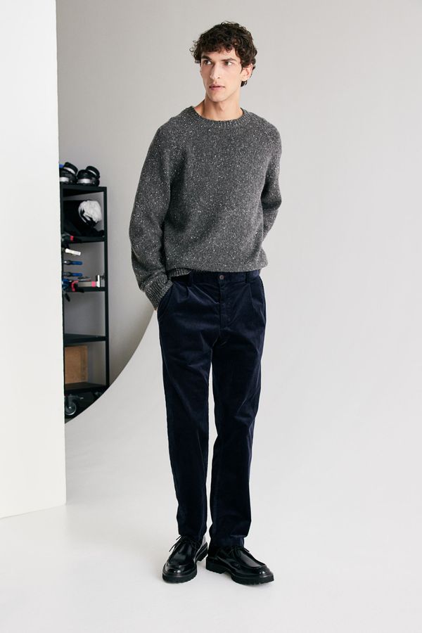Sweater en mezcla de lana Regular Fit