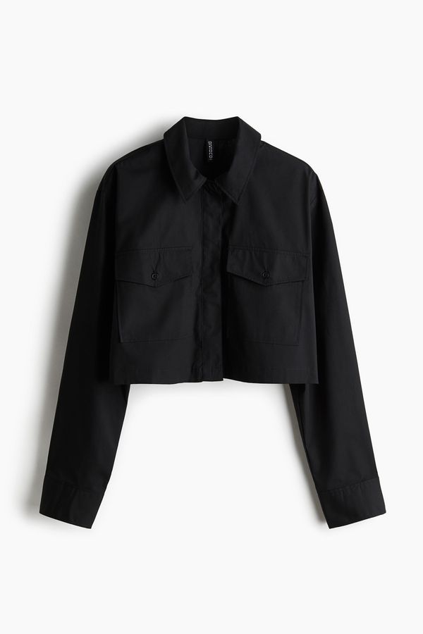 Camisa cargo cropped