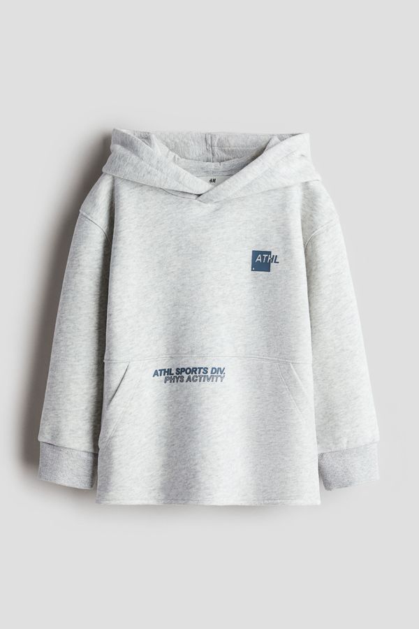 Polerón hoodie con motivo estampado