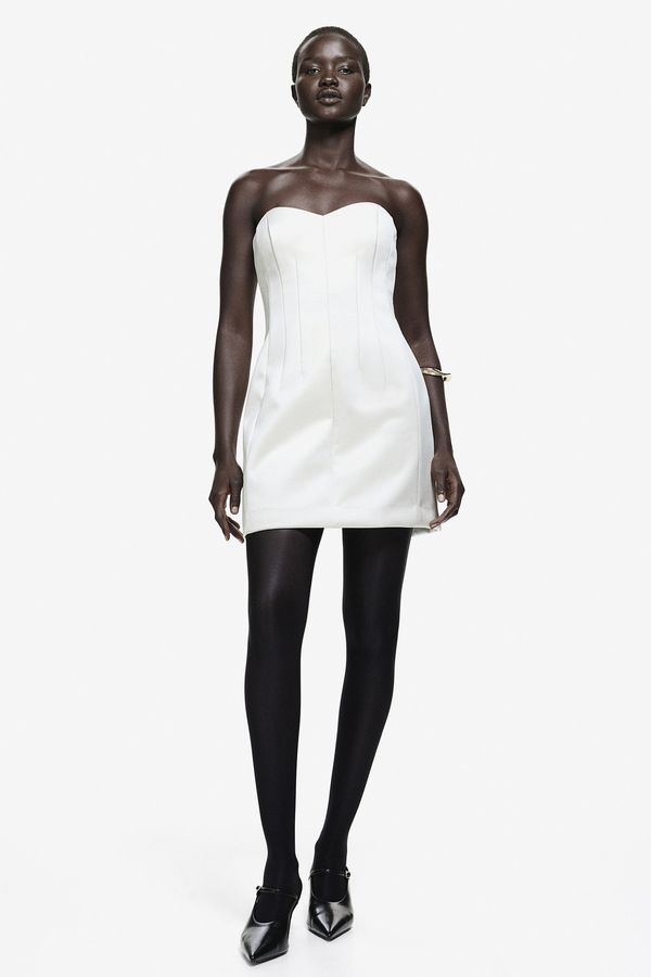 Minivestido bandeau