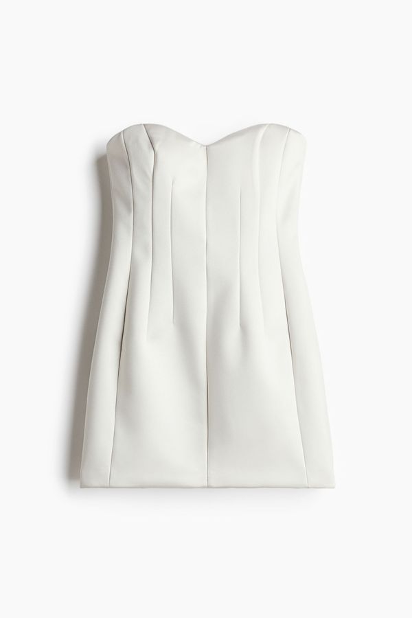 Minivestido bandeau