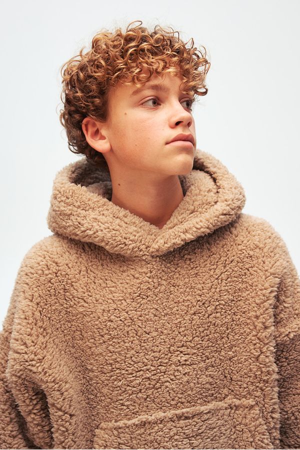 Polerón hoodie en chiporro