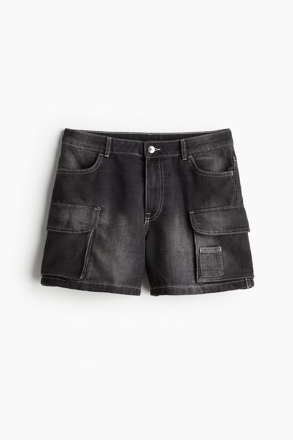 Shorts de mezclilla cargo Regular