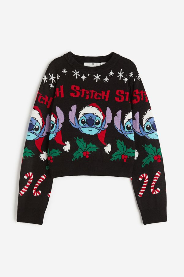 Sweater en punto jacquard