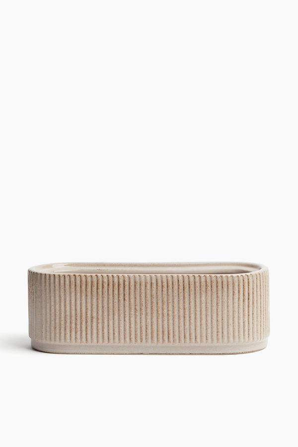 Caja de cerámica gres para hierbas