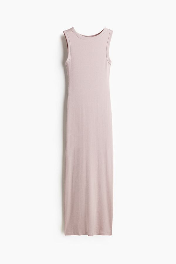 Vestido bodycon acanalado
