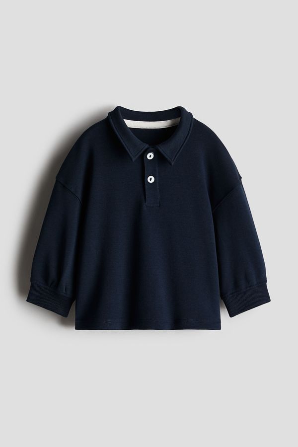 Polera polo de manga larga