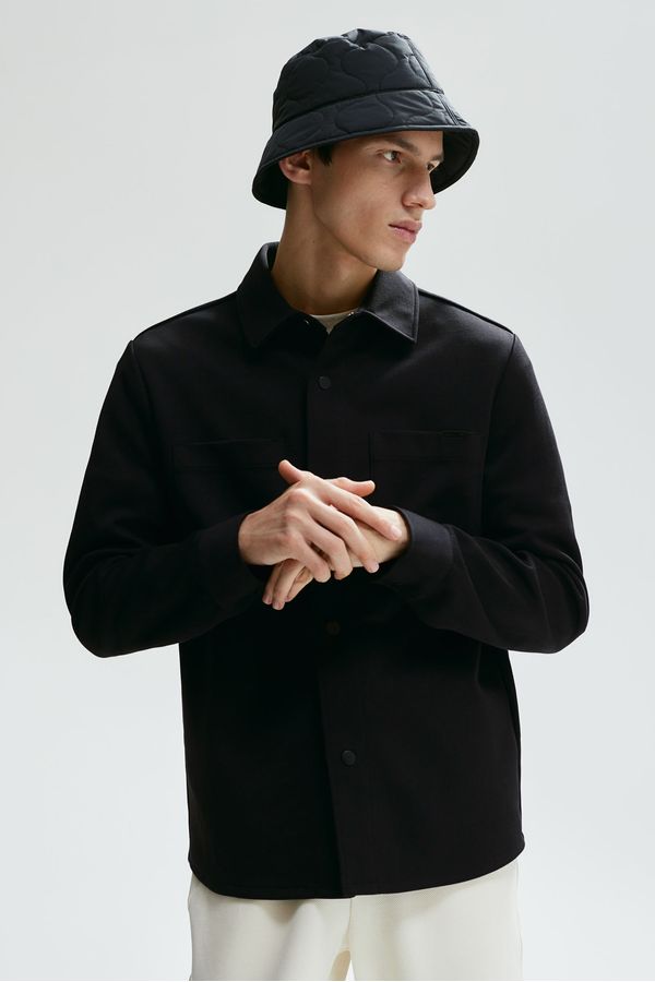 Overshirt efecto neopreno Regular Fit