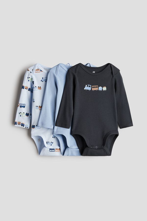 Pack de 3 bodies de punto con estampado