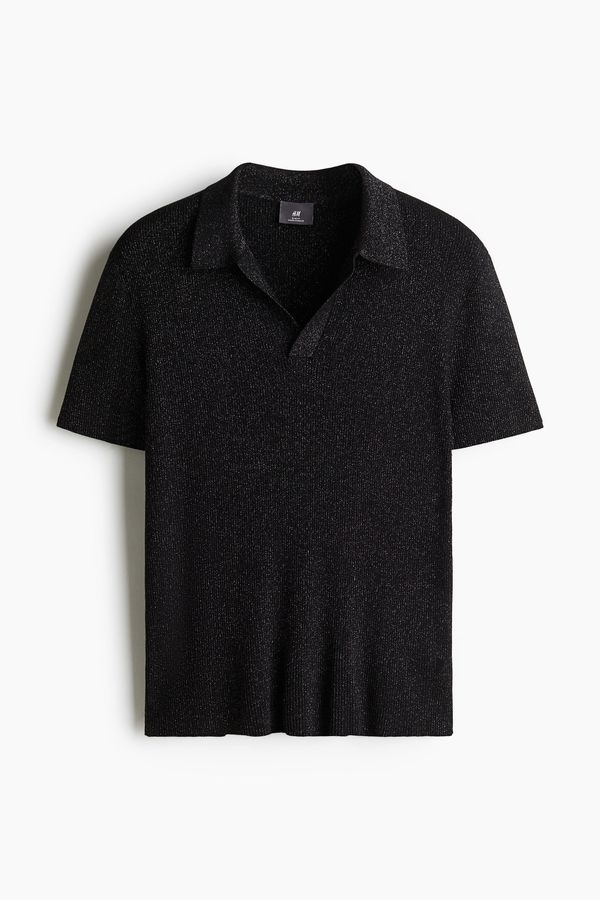 Polera polo brillante Slim Fit