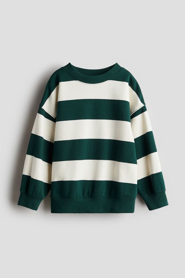 Polerón oversize con cuello redondo