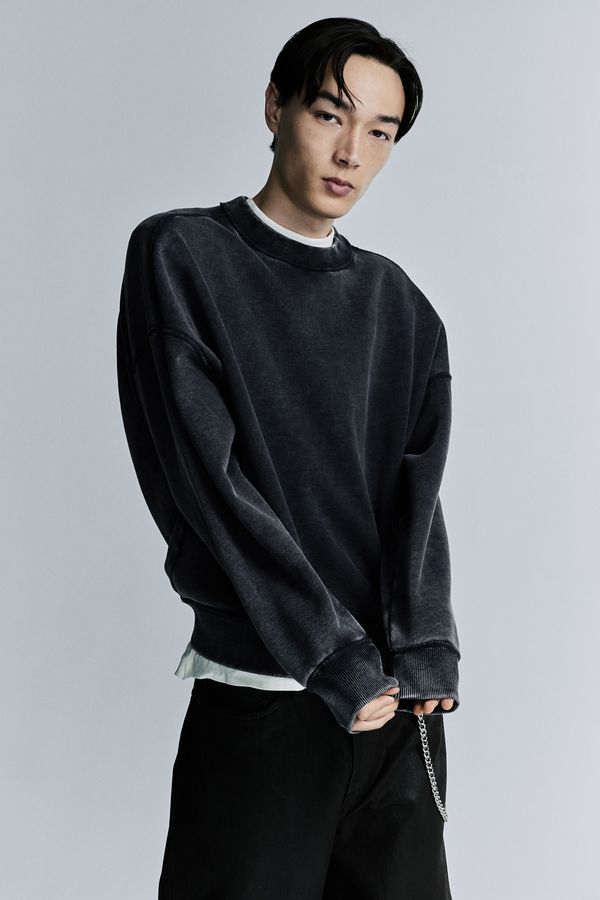 Polerón de algodón Oversized Fit
