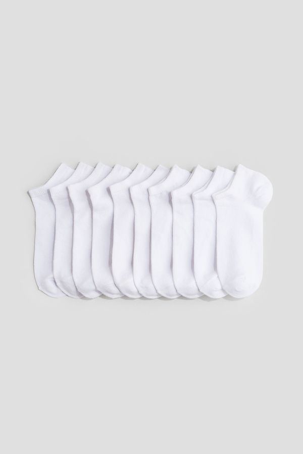 Pack de 10 calcetines tobilleros