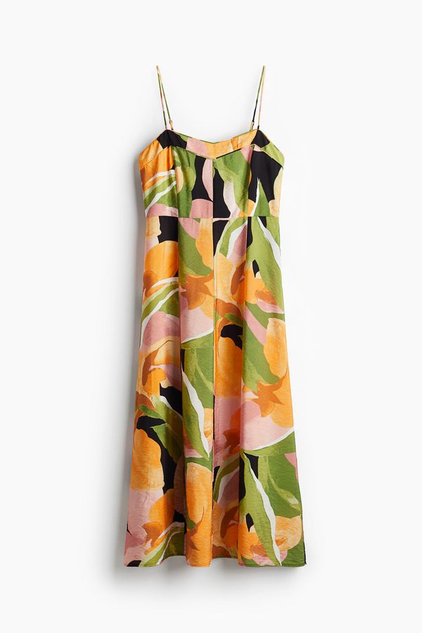 Vestido midi de tirantes