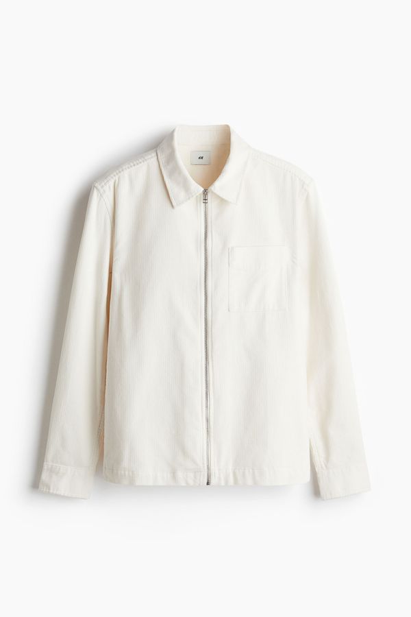 Overshirt de cotelé Regular Fit
