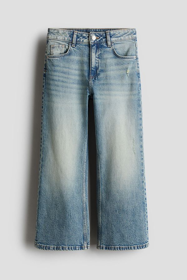 Baggy Fit Bootcut Leg Jeans