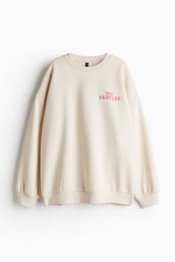 Polerón oversize con estampado