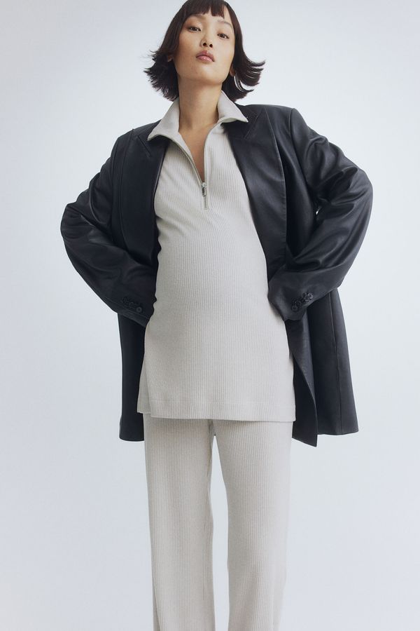 MAMA Sweater con medio cierre Before & After