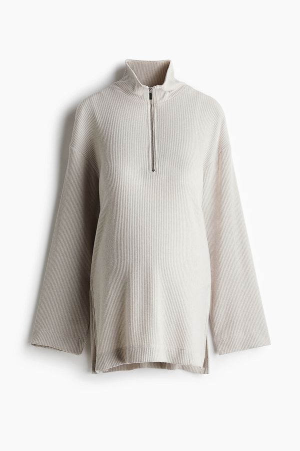 MAMA Sweater con medio cierre Before & After