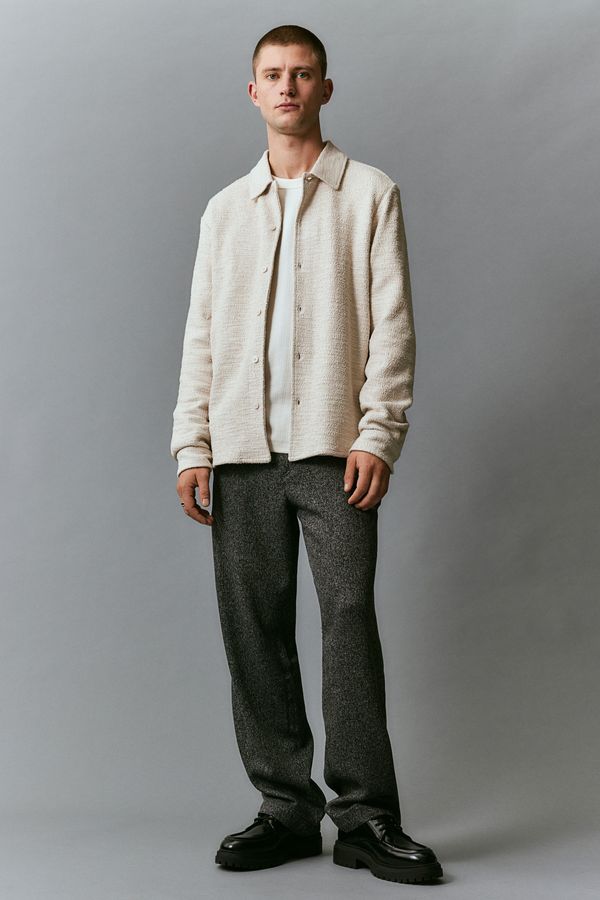 Camisa texturizada Regular Fit