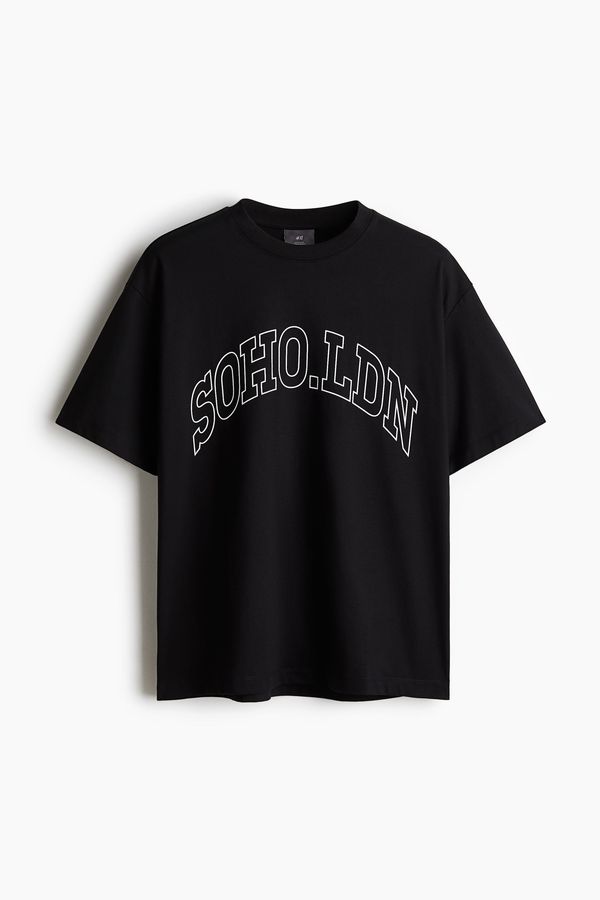 Polera con motivo estampado Loose Fit
