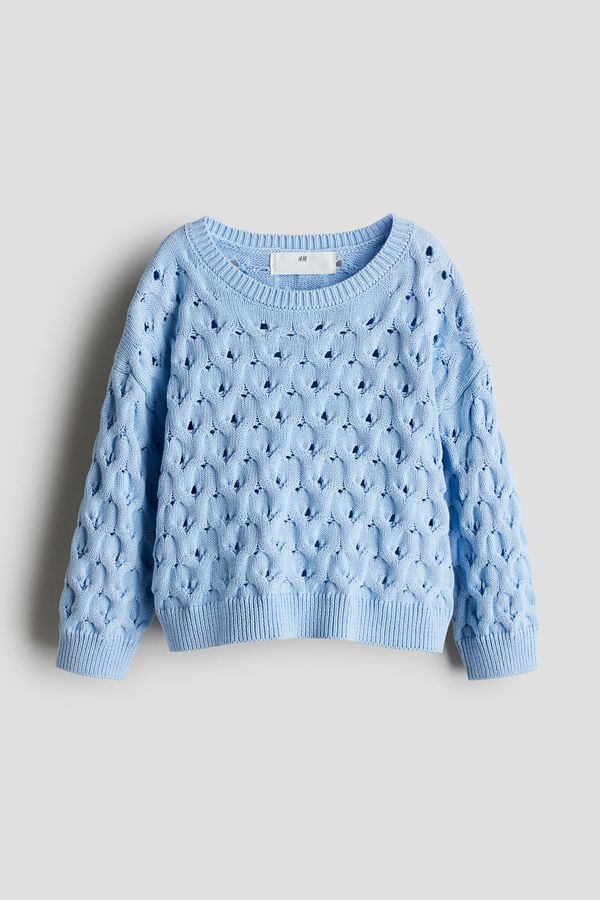 Sweater en punto calado
