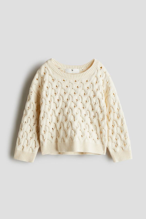 Sweater en punto calado