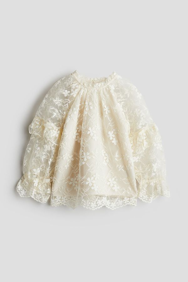 Blusa de encaje