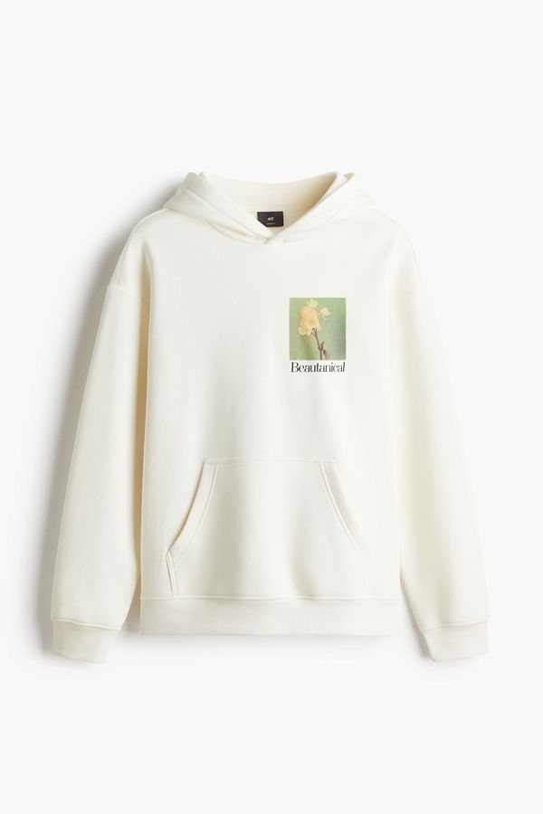 Polerón hoodie estampado Loose Fit