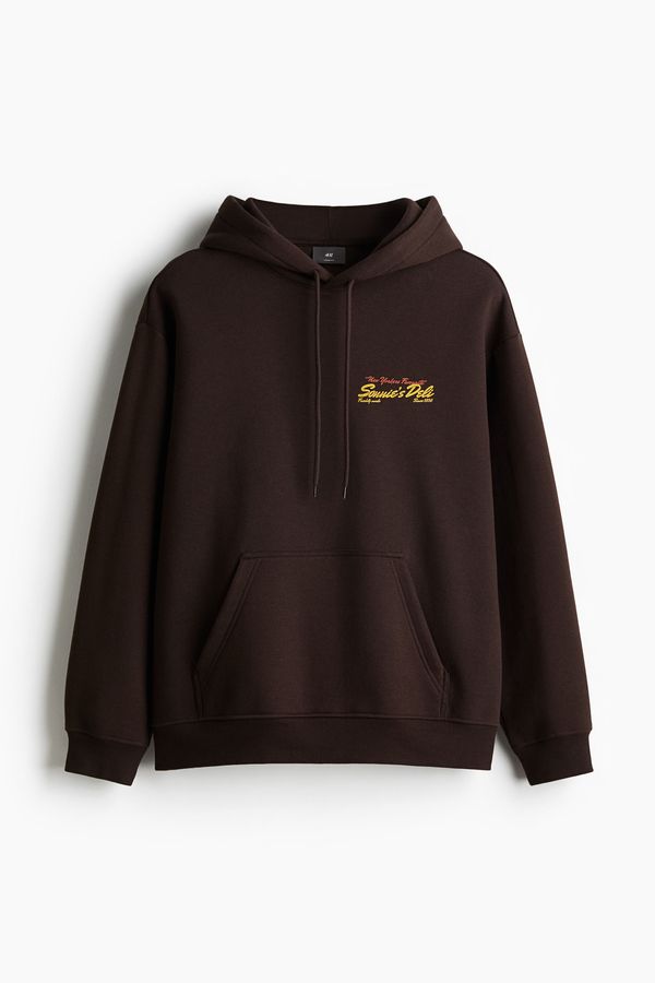 Polerón hoodie estampado Loose Fit