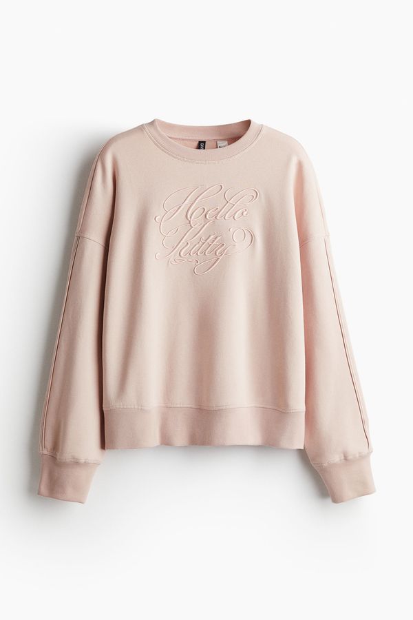 Polerón oversize con estampado