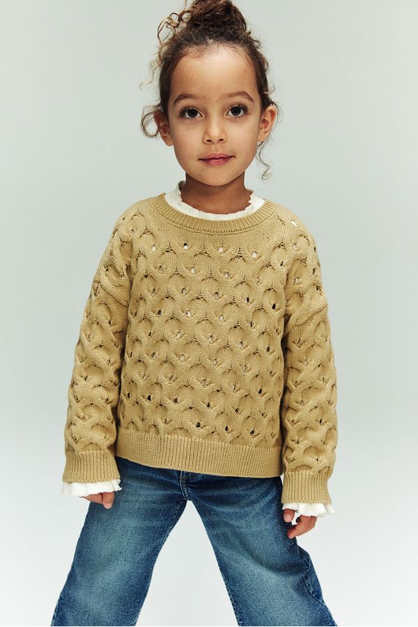 Sweater en punto calado