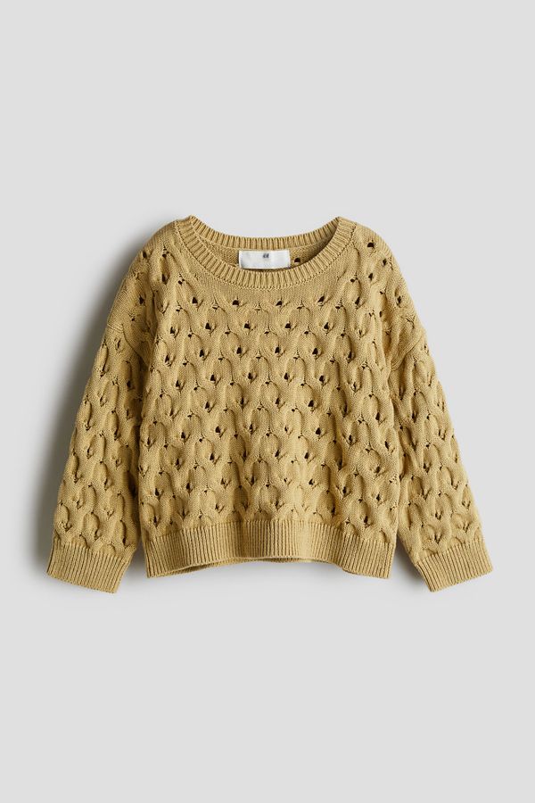 Sweater en punto calado