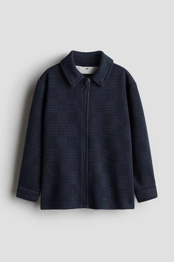 Overshirt en punto jacquard
