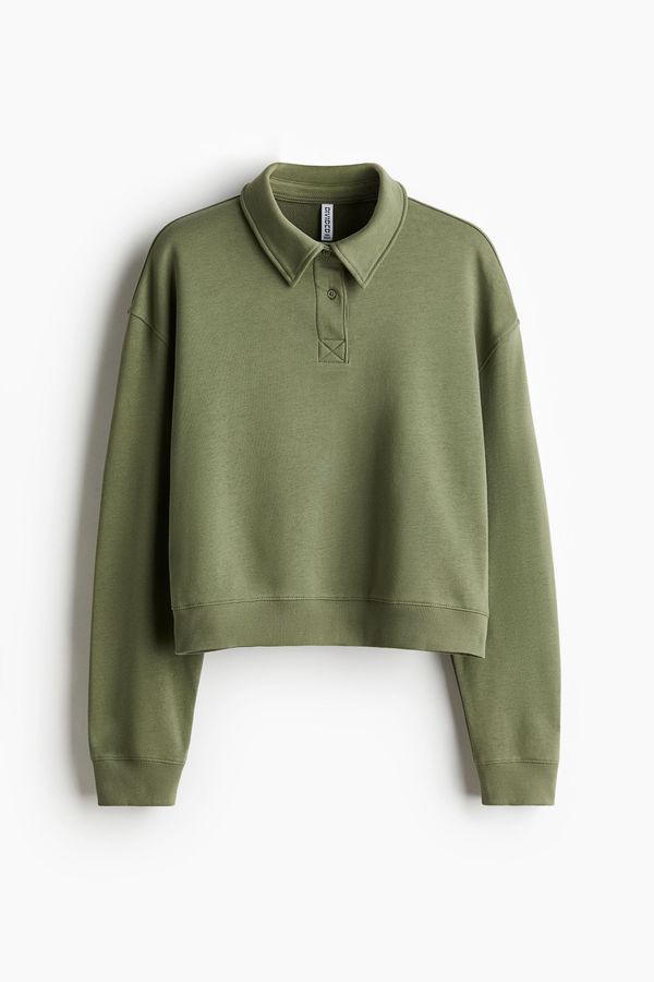 Polerón polo de manga larga