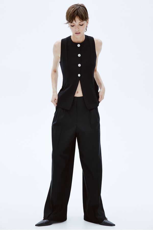 Gilet de traje largo