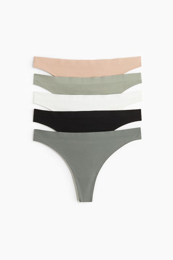 Pack de 5 colaless seamless