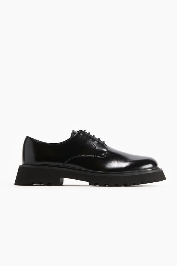 Zapatos Derby con suela gruesa