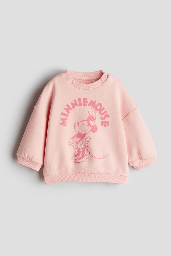 Polerón con motivo estampado