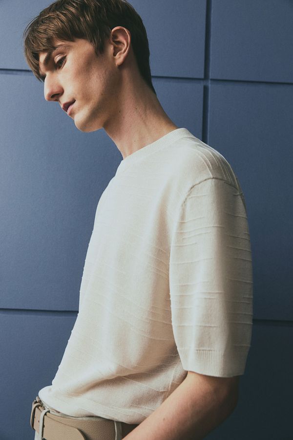 Polera en punto fino Regular Fit