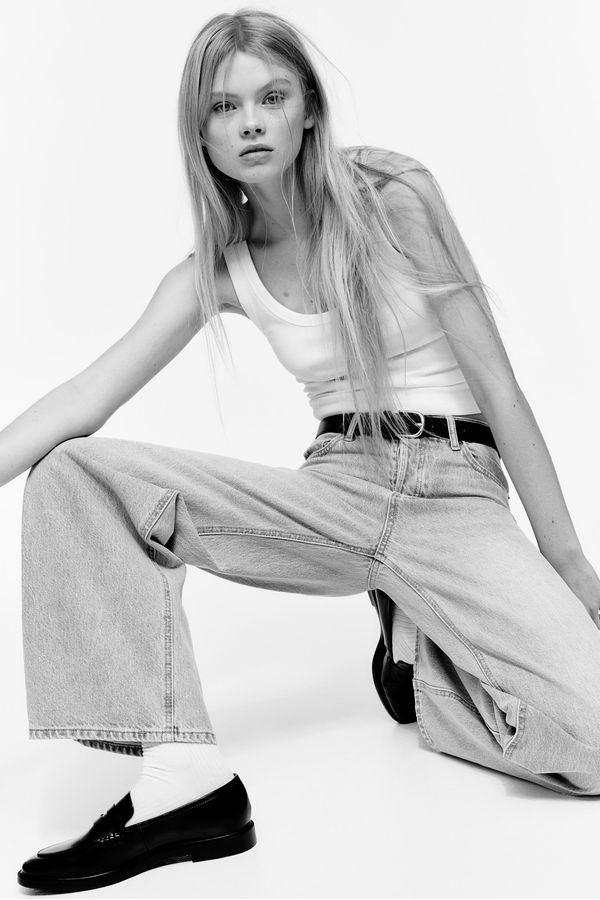 Jeans amplio