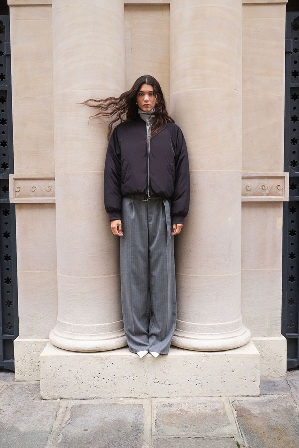 Pantalón sastre con cinturón