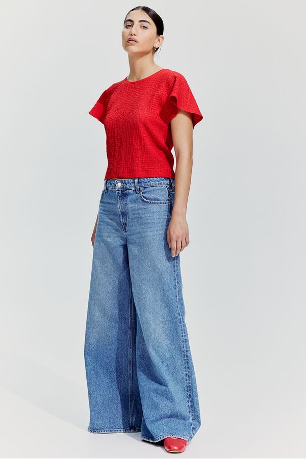 Top en punto con textura