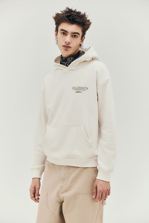 Polerón hoodie estampado Loose Fit