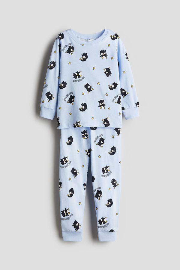 Pijama estampado de algodón