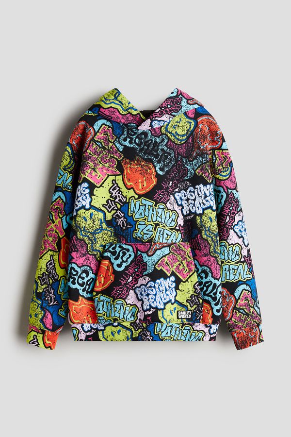 Polerón hoodie con motivo