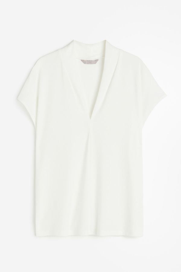 Blusa con escote en V
