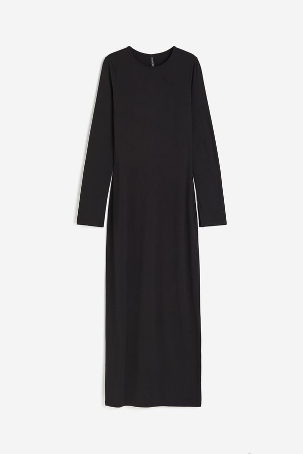 Maxivestido bodycon de punto