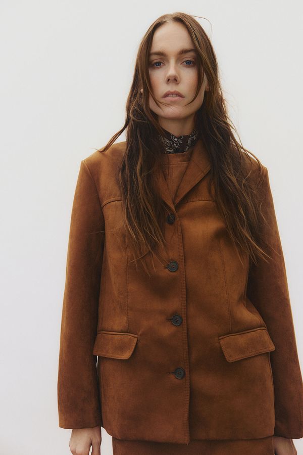 Blazer de botonadura sencilla